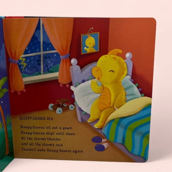 Dinosaur Dinosaur Say Good Night & Other Nursery Rhymes Soft Board Book - Picture 6 of 7